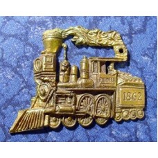 Pioneer Steam Train St. Paul & Pacific Railroad Watch Fob.